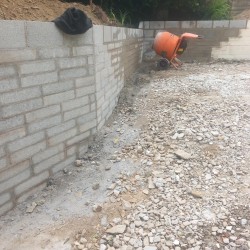 Complete driveway, new tarmac drive complete with cream block boarder edging